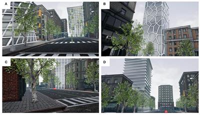 Using Posterior EEG Theta Band to Assess the Effects of Architectural Designs on Landmark Recognition in an Urban Setting